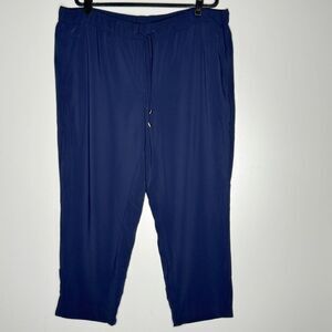 Chico's Drawstring Athletic Pull-On Ankle Pant Women's Plus Size 20 (Chico's 4)